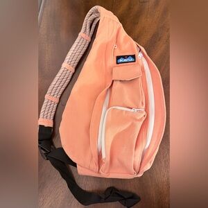 Kavu Rope Sling Bag Orange hiking backpack